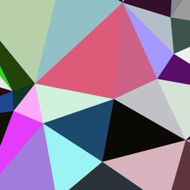 Arka plan çok renkli geometrik poligonal.