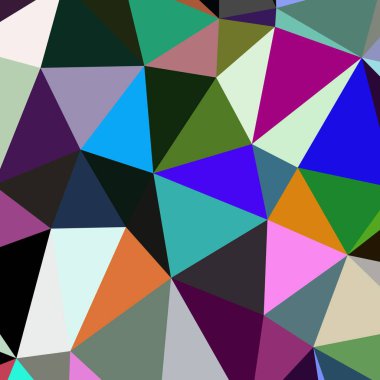 Arka plan çok renkli geometrik poligonal.