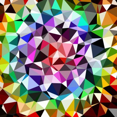 Arka plan çok renkli geometrik poligonal.