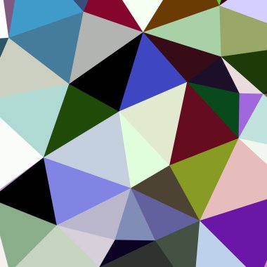 Arka plan çok renkli geometrik poligonal.