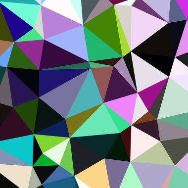 Arka plan çok renkli geometrik poligonal.