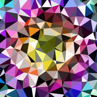 Arka plan çok renkli geometrik poligonal.