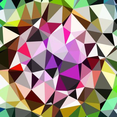 Arka plan çok renkli geometrik poligonal.