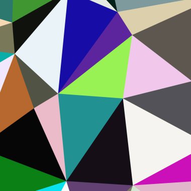 Arka plan çok renkli geometrik poligonal.