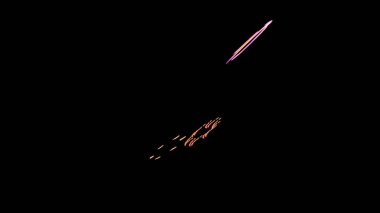 Fantezi kaotik renkli fraktal desen. Soyut Fraktal şekiller. 3D render resimde arka plan veya duvar kağıdı.