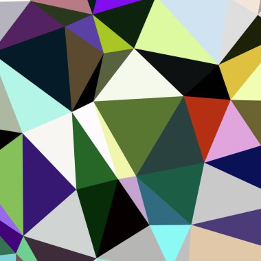 Arka plan çok renkli geometrik poligonal.