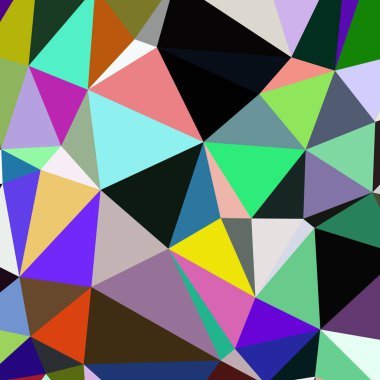 Arka plan çok renkli geometrik poligonal.