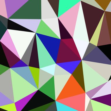 Arka plan çok renkli geometrik poligonal.