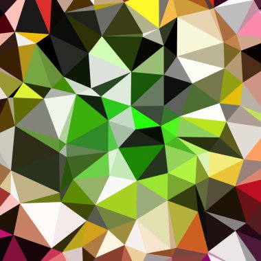 Arka plan çok renkli geometrik poligonal.