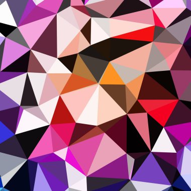 Arka plan poligonal sorunsuz üçgen renk desen.