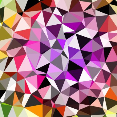 Arka plan çok renkli geometrik poligonal.