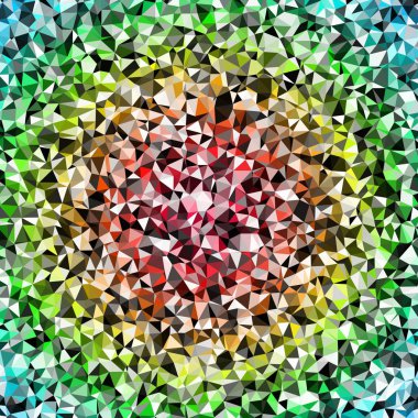 Arka plan çok renkli geometrik poligonal.