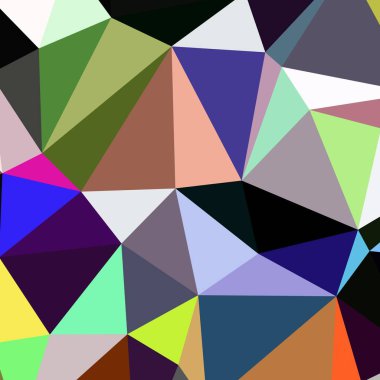 Arka plan çok renkli geometrik poligonal.