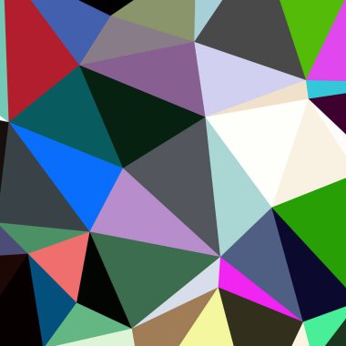 Arka plan çok renkli geometrik poligonal.