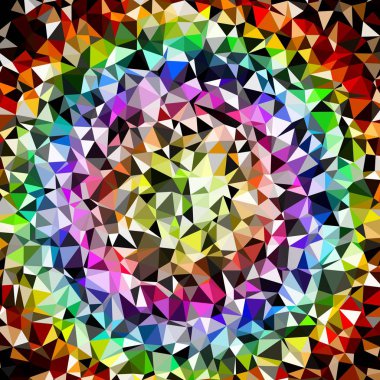 Arka plan çok renkli geometrik poligonal.