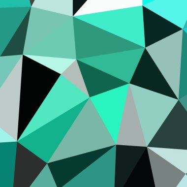 Arka plan poligonal sorunsuz üçgen renk desen.