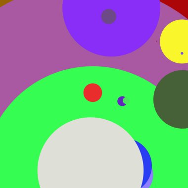 Daire geometrik şaşırtıcı arka plan çok renkli desen.