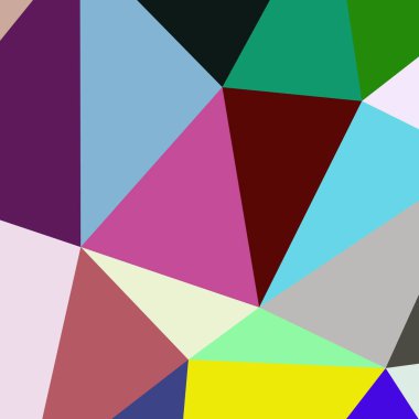 Arka plan çok renkli geometrik poligonal.