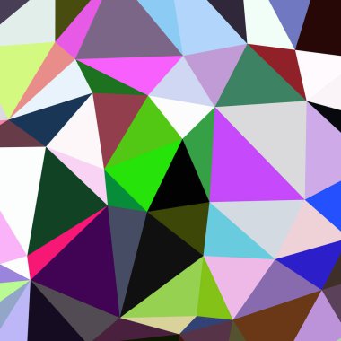 Arka plan çok renkli geometrik poligonal.