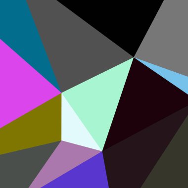 Arka plan çok renkli geometrik poligonal.