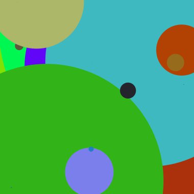 Daire geometrik büyük arka plan çok renkli desen.