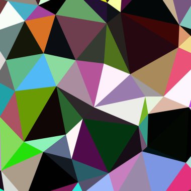 Arka plan çok renkli geometrik poligonal.