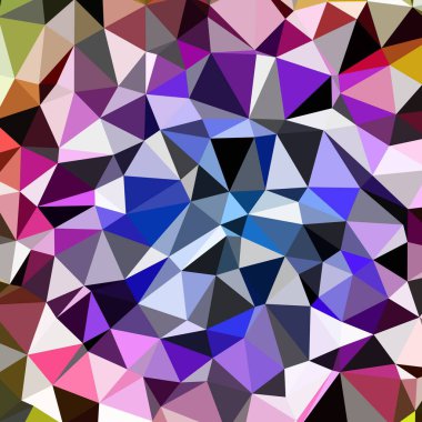 Arka plan çok renkli geometrik poligonal.