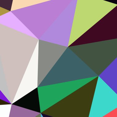 Arka plan poligonal sorunsuz üçgen renk desen.