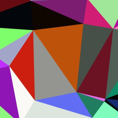 Arka plan çok renkli geometrik poligonal.