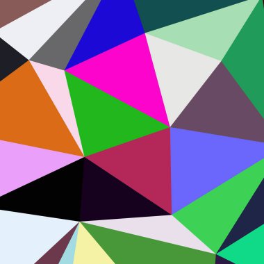 Arka plan çok renkli geometrik poligonal.