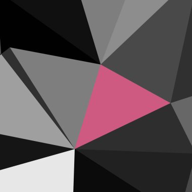 Arka plan poligonal sorunsuz üçgen renk desen.