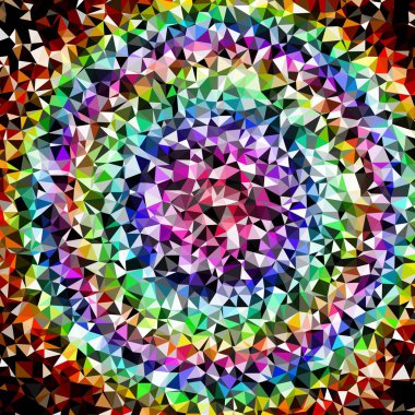 Arka plan çok renkli geometrik poligonal.