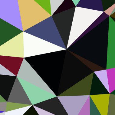 Arka plan çok renkli geometrik poligonal.