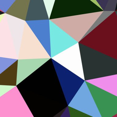 Arka plan çok renkli geometrik poligonal.