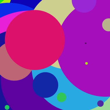 Daire geometrik güzel arka plan çok renkli desen.