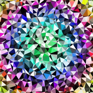 Arka plan çok renkli geometrik poligonal.