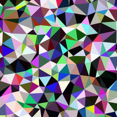 Arka plan çok renkli geometrik poligonal.