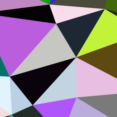 Arka plan çok renkli geometrik poligonal.