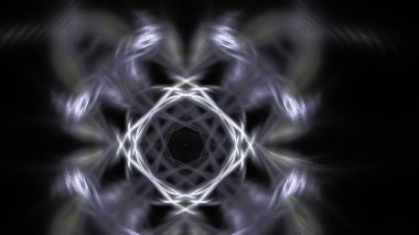 Fantezi kaotik renkli fraktal desen. Soyut Fraktal şekiller. 3D render resimde arka plan veya duvar kağıdı.