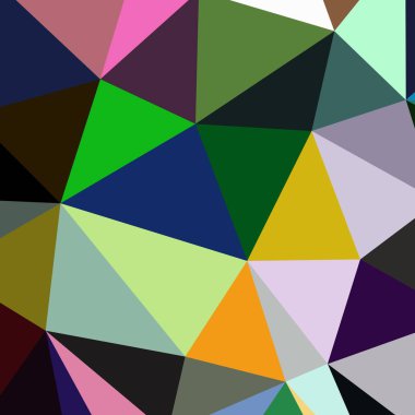 Arka plan çok renkli geometrik poligonal.