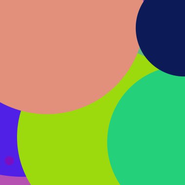 Daire geometrik güzel arka plan çok renkli desen.