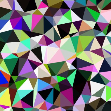 Arka plan çok renkli geometrik poligonal.