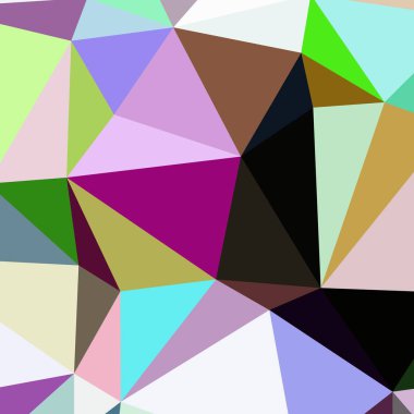 Arka plan çok renkli geometrik poligonal.