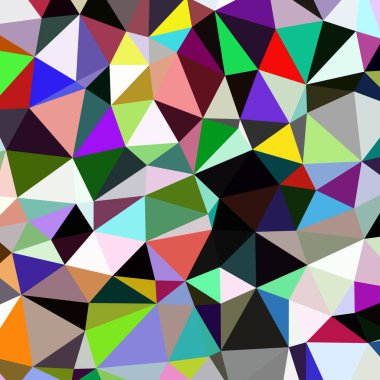 Arka plan çok renkli geometrik poligonal.