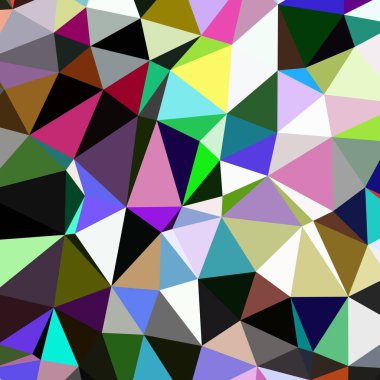 Arka plan çok renkli geometrik poligonal.