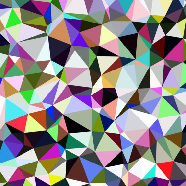 Arka plan çok renkli geometrik poligonal.