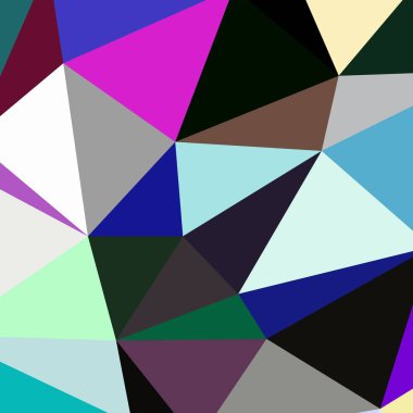 Arka plan çok renkli geometrik poligonal.