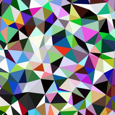 Arka plan çok renkli geometrik poligonal.