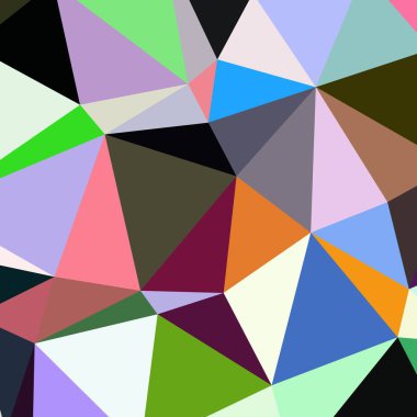 Arka plan çok renkli geometrik poligonal.