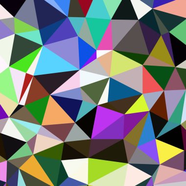 Arka plan çok renkli geometrik poligonal.